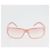 Gafas de sol CHANEL metal 2 Set Rosa Blanco CC Auth 179360 Negro - vista 7