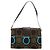 Borsa Salvatore Ferragamo Gancini in tessuti in maglia marrone argento Auth BA12720 - vista 3