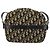 Borsa a tracolla Christian Dior Trotter Canvas Blu Navy Oro Auth 165280 D'oro - vista 3
