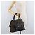 Borsa a mano FENDI Zucca Canvas Nero Marrone Auth 179721A - vista 25