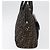 Borsa a mano FENDI Zucca Canvas Nero Marrone Auth 179721A - vista 4