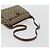 Borsa GUCCI GG Supreme Web Sherry Line PVC Beige Oro 89 02 077 Auth BA12772 D'oro - vista 7