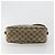 Borsa GUCCI GG Supreme Web Sherry Line PVC Beige Oro 89 02 077 Auth BA12772 D'oro - vista 9