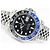 ROLEX GMT MasterII lunetta blu e nero 126710BLNR Bracciale Jubilee '21 acquistato per Uomo Argento
