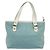 Céline Borsa CELINE C Macadam Canvas Azzurro Oro Autentica 181177 D'oro Blu chiaro - vista 13