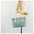 Céline Borsa CELINE C Macadam Canvas Azzurro Oro Autentica 181177 D'oro Blu chiaro - vista 23