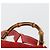 Zaino GUCCI Bamboo Scamoso Rosso Oro 003 1956 0030 Auth 179385 - vista 8