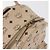 Mochila MCM Vicetos Logogram PVC Leather Ivory Gold Auth 179462 Dourado Cru - vista 17