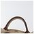 Mochila MCM Vicetos Logogram PVC Leather Ivory Gold Auth 179462 Dourado Cru - vista 8