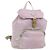 Zaino PRADA Nylon Rosa Argento Autentico 181159