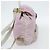 Zaino PRADA Nylon Rosa Argento Autentico 181159 - vista 3