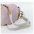 Zaino PRADA Nylon Rosa Argento Autentico 181159 - vista 9
