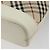 Borsa a Spalla BURBERRY Nova Check in Tela Beige Silver Auth BA12846 Argento - vista 16