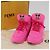 FENDI Zucca Canvas Sneaker 39 Pink Authentisch 181201A - Ansicht 39