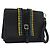 Clutch BURBERRY in pelle nera e oro Auth bs35150 Nero D'oro