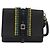 Clutch BURBERRY in pelle nera e oro Auth bs35150 Nero D'oro - vista 13