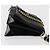 Clutch BURBERRY in pelle nera e oro Auth bs35150 Nero D'oro - vista 3