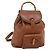 Zaino GUCCI Bamboo in pelle marrone oro 003 3444 0030 Auth bs35138 D'oro