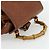 Zaino GUCCI Bamboo in pelle marrone oro 003 3444 0030 Auth bs35138 D'oro - vista 7