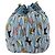 Borsa a Spalla Miu Miu Matelassé Nylon Azzurro Oro Auth 180284A D'oro Blu chiaro - vista 2