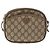 Borsa a tracolla GUCCI GG Supreme PVC Beige Oro 116 02 606 Auth BA12707 D'oro - vista 2