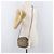 Borsa a tracolla GUCCI GG Supreme PVC Beige Oro 116 02 606 Auth BA12707 D'oro - vista 22