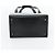 Borsa a Spalla Gianni Versace in Pelle Nera e Oro Auth ka4376A Nero D'oro - vista 5