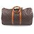 Louis Vuitton Keepall 55 Monogram Canvas Marrone Monogramma - vista 2
