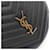 Borsa a tracolla Yves Saint Laurent in vinile con monogramma Nero  - vista 6