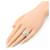 Hermès Hermes Chaine d'Ancre Enchainée Band Ring Silvery  - view 8