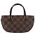 Louis Vuitton Manosque Pochette Damier Ebene GM Marrone
