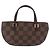 Louis Vuitton Manosque Pochette Damier Ebene GM Marrone - vista 2