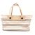 Burberry Borsa Tote Haymarket Check Beige - vista 12