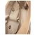 Burberry Borsa Tote Haymarket Check Beige - vista 2