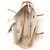 Burberry Borsa Tote Haymarket Check Beige - vista 5