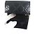 Porta-chaves Gucci GG Monogram em couro Preto - vista 3