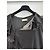 Balenciaga Plissee-Kleid Schwarz - Ansicht 3