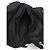 Gucci Borsa a tracolla in nylon con manico in bambù Nero - vista 5