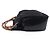 Gucci Borsa a tracolla in nylon con manico in bambù Nero - vista 8