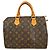 Borsa Louis Vuitton Speedy Monogram Canvas 30 Marrone
