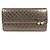 Gucci Cartera Continental Piel Charol GG Supreme Castaño