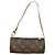 Louis Vuitton Papillon Pochette Monogram Canvas Mini Marrom - vista 2