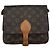 Borsa Louis Vuitton Cartouchiere Monogram Canvas MM Marrone