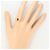Autre Marque 18K Gelbgold-Ring mit Granat Golden - Ansicht 5