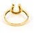 Autre Marque 18K Gelbgold-Ring mit Diamant Golden - Ansicht 3