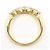 Autre Marque 18K Gelbgold-Ring mit Diamant Golden - Ansicht 2