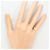 Autre Marque 18K Gelbgold-Ring mit Diamant Golden - Ansicht 5