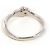Autre Marque 18K Weißgold-Ring mit Diamant Golden - Ansicht 3