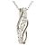 Autre Marque 18K Weißgoldkette mit Diamant Golden