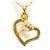 Autre Marque Collana in oro giallo 18K con zircone cubico D'oro
